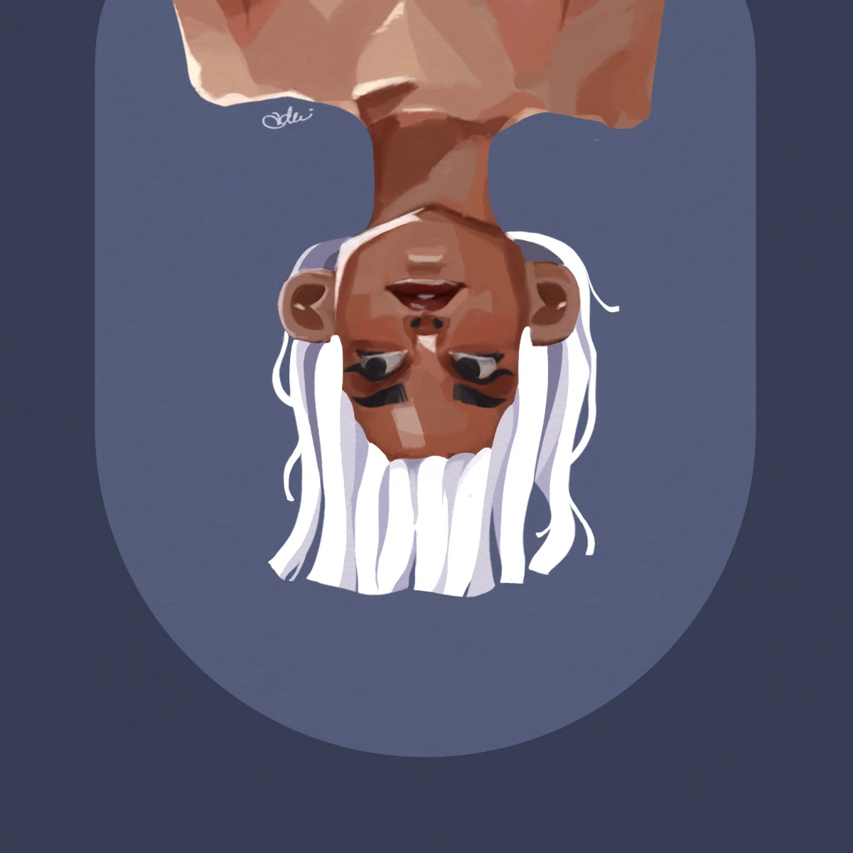 U